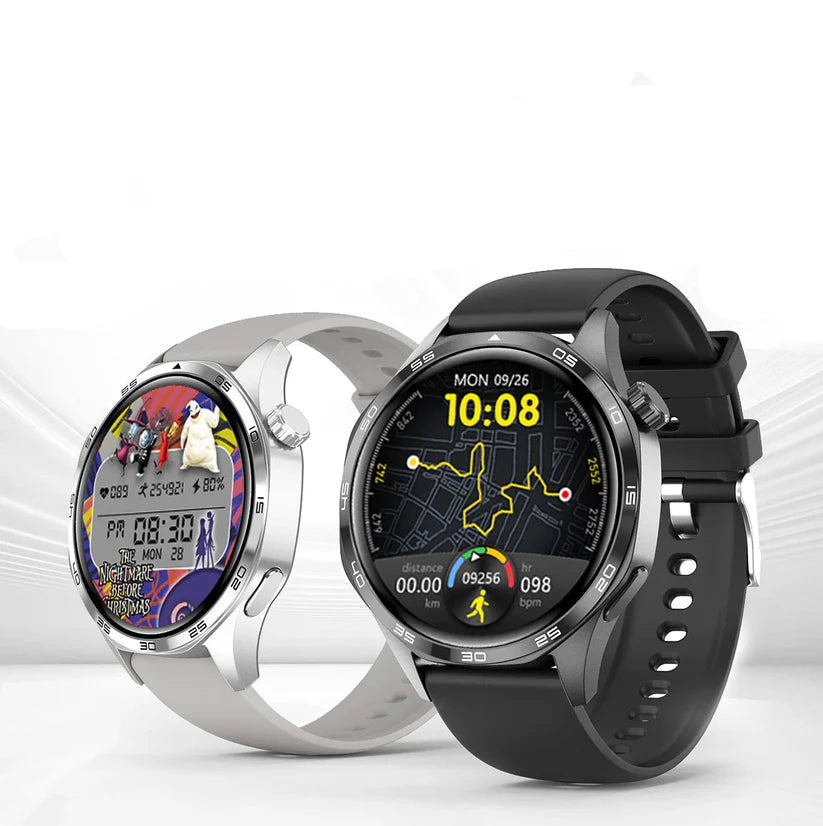 π₯ Ultimate Smart Watch 2025 β AMOLED HD Display | Bluetooth Calling | GPS Tracking | NFC | Heart Rate Monitor | Compass π