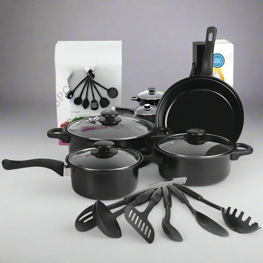 Non-Stick Pots And Pans Set 13-Piece Kitchen Utensil Set Kitchen Cookware Gifts for Friends and Family