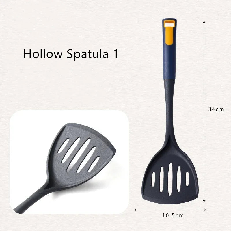 11 Styles Food Grade Nylon Cooking Tools Home Soup Spoon Frying Shovel Colander Long Handle Egg Beater Meat Fork Kitchen Utensil