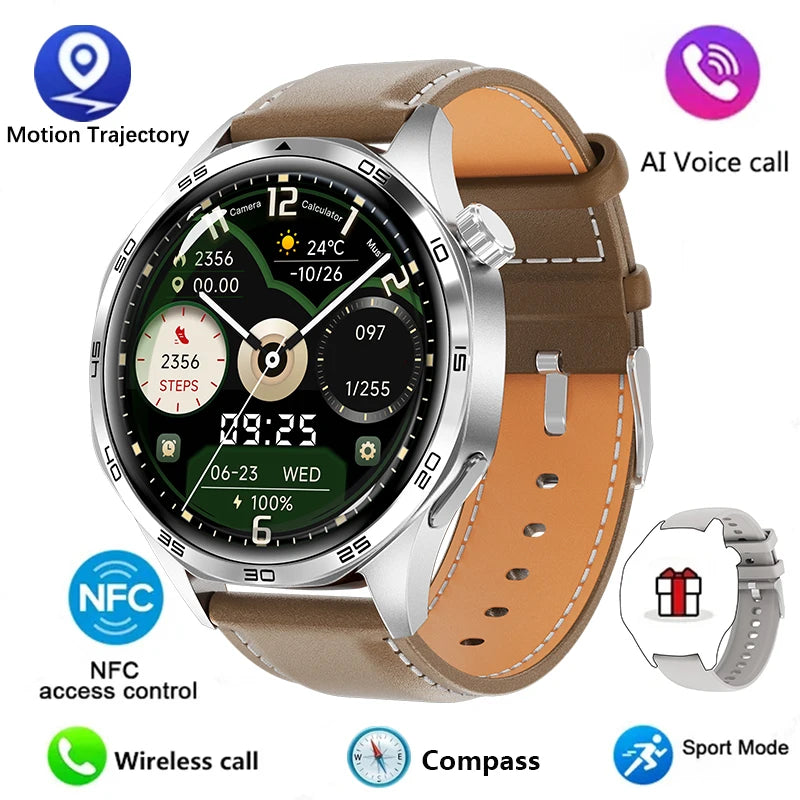 🔥 Ultimate Smart Watch 2025 ⌚ AMOLED HD Display | Bluetooth Calling | GPS Tracking | NFC | Heart Rate Monitor | Compass 🚀