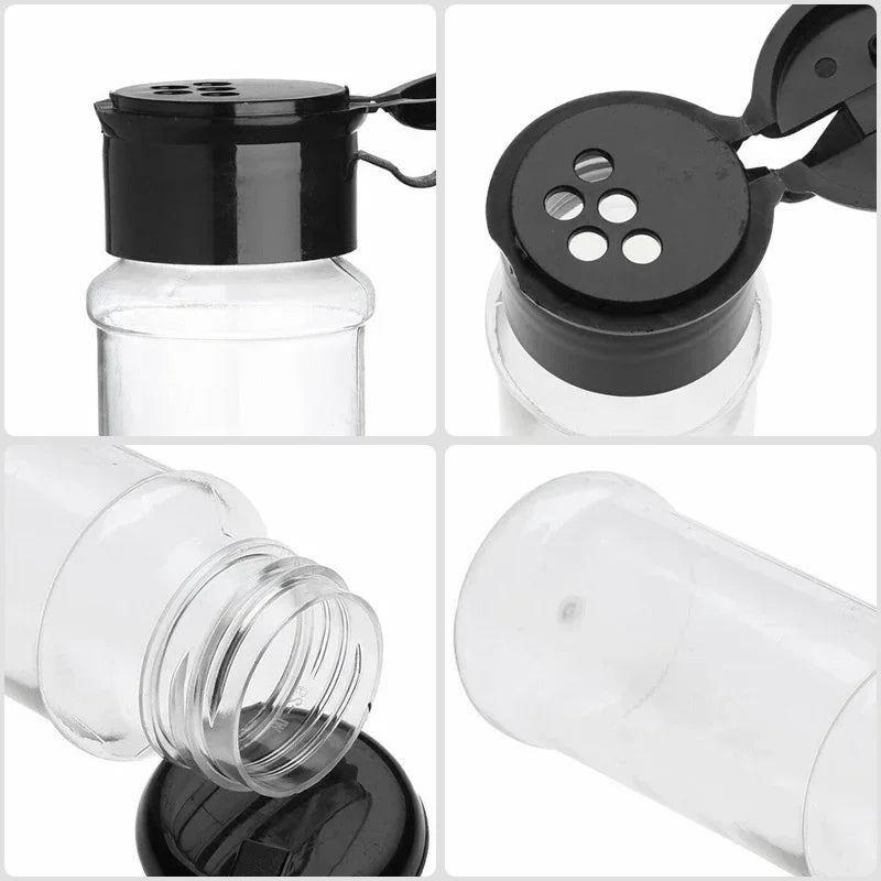 Spice Jars Set 5/10/15/20PC Jars for Spices Salt and Pepper Shaker Seasoning Jar Spice Organizer Plastic Barbecue Condiment